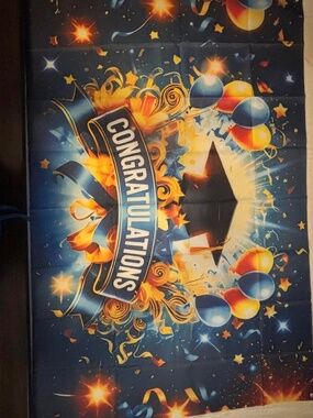 Graduation Banner  "Congratulations"